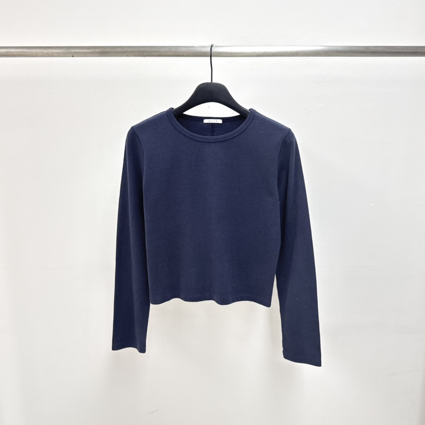 RIVER㊣東大門實拍女士新品職業26春夏休閑長袖T恤網眼春款WATER/RIVER長袖T恤圖色3