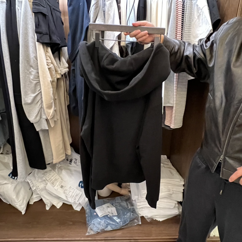 VIRKIN韓國代購㊣女士新品時尚職業人氣衛衣連帽拉鏈衫寬松VIRKIN衛衣