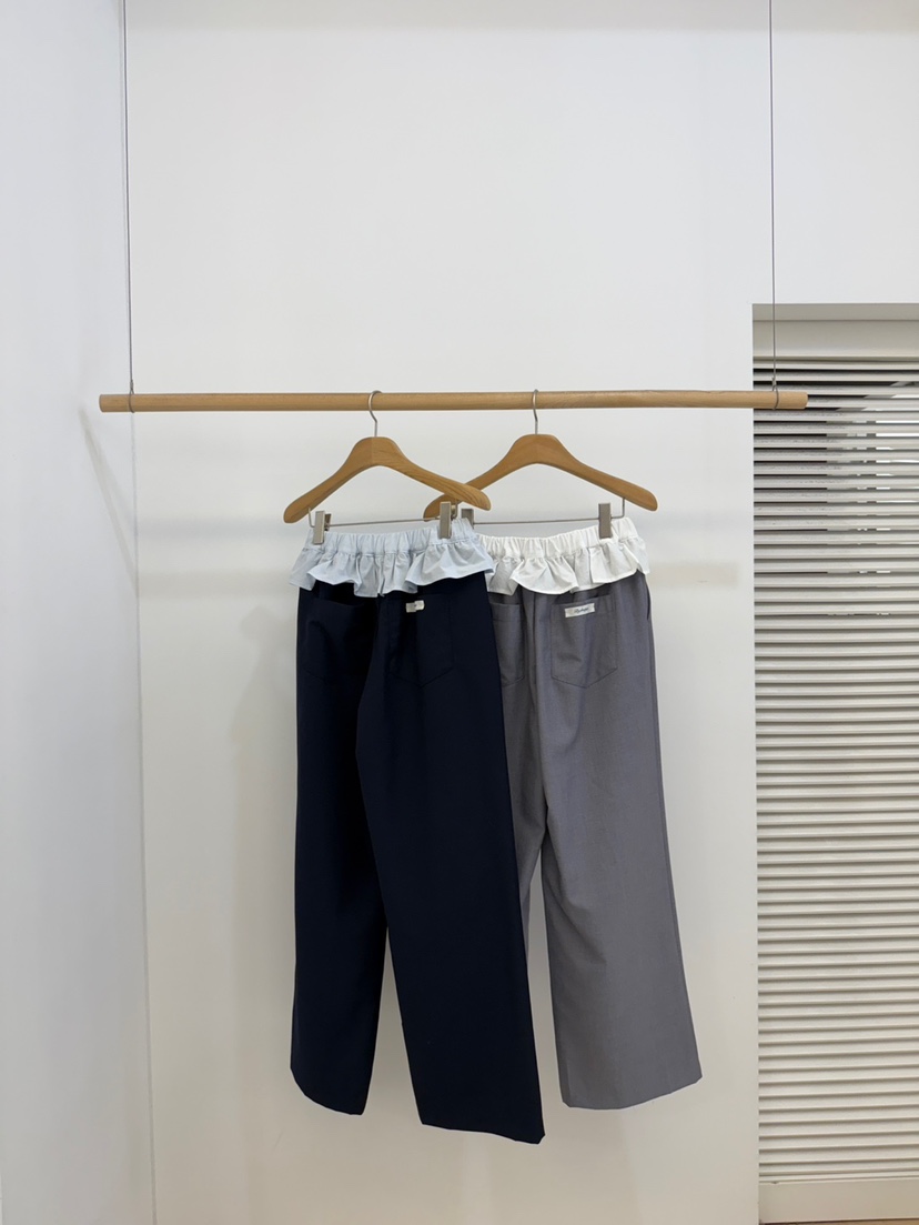 BY CHAPTER韓國直郵㊣女士新款推薦熱賣職業26春夏休閑褲春款BY Chapter休閑褲