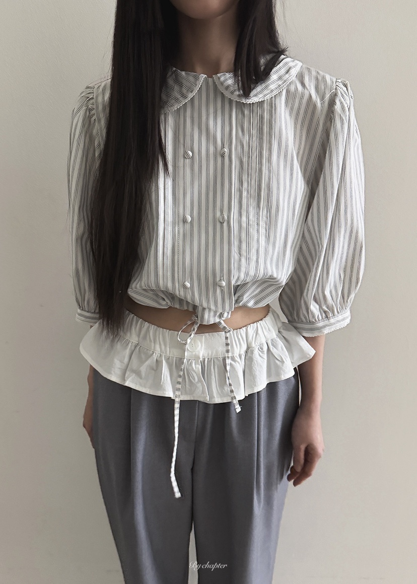 BY CHAPTER韓國直郵㊣女士新款推薦熱賣職業26春夏休閑褲春款BY Chapter休閑褲