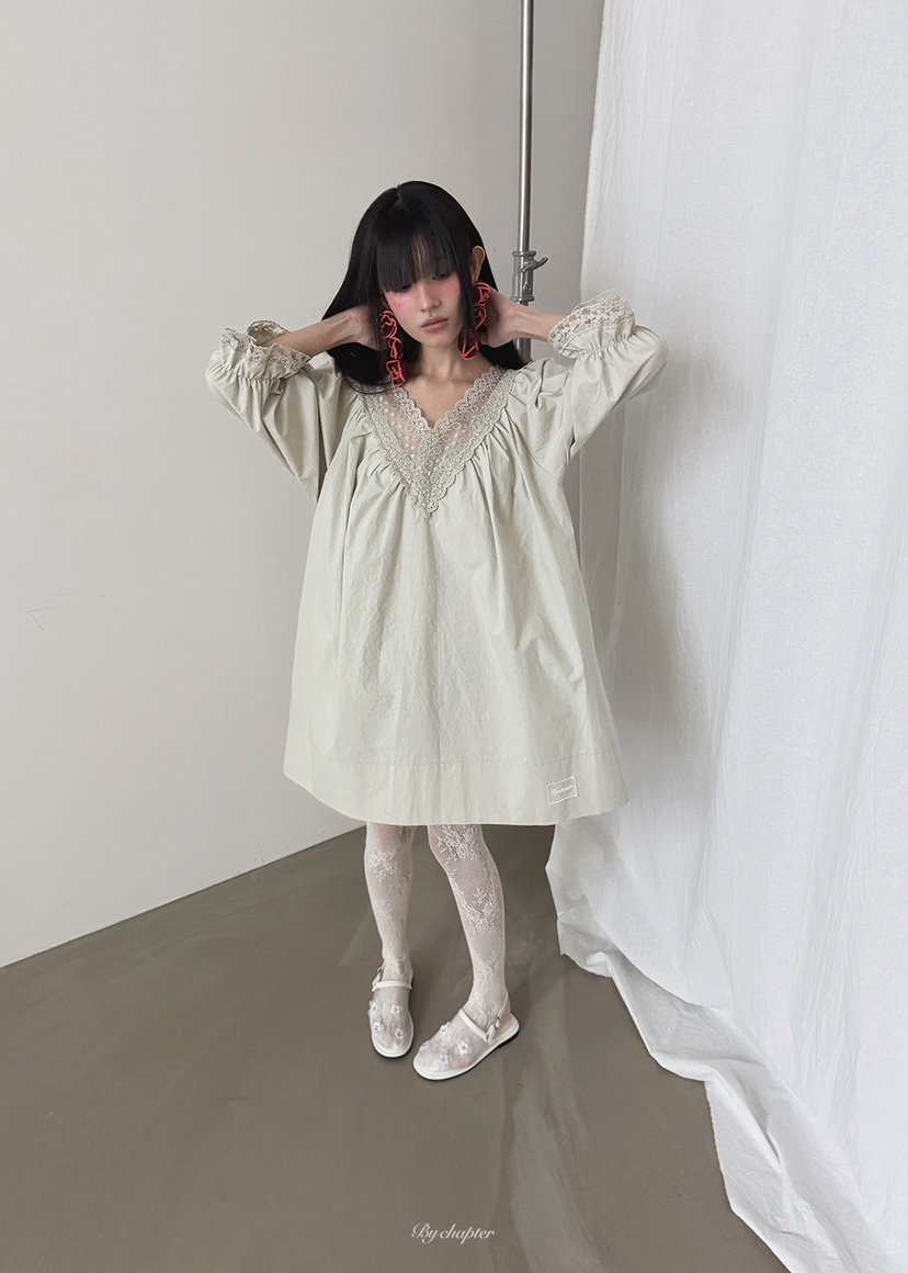 BY CHAPTER韓國代購㊣女裝新款職業真品推薦熱賣連衣裙春款BY Chapter連衣裙圖色2