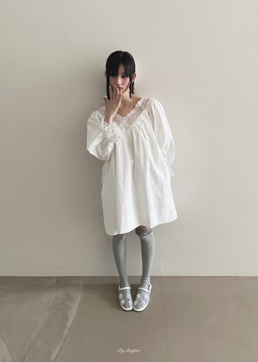 BY CHAPTER韓國代購㊣女裝新款職業真品推薦熱賣連衣裙春款BY Chapter連衣裙圖色3