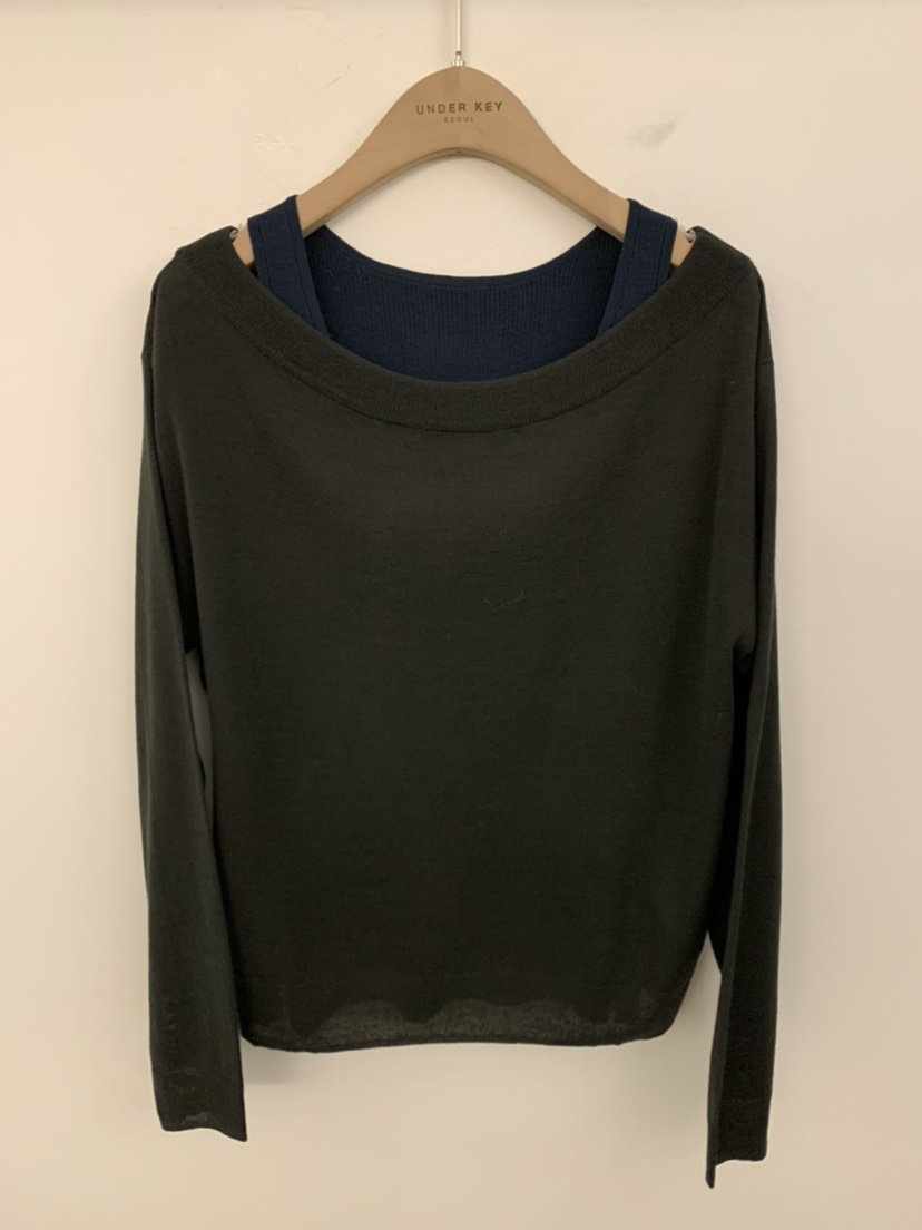 UNDER KEY韓國代購㊣女士新款推薦真品熱賣休閑人氣職業套裝UNDER KEY套裝圖色4