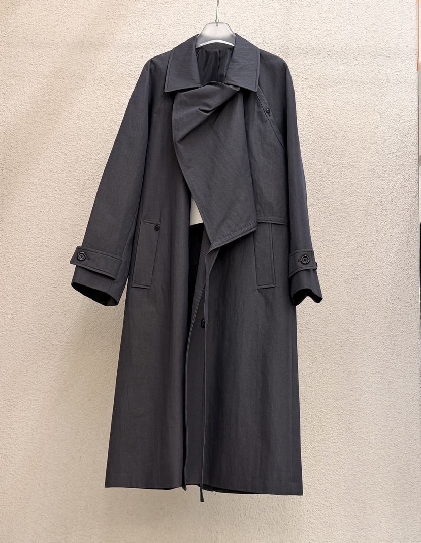 MWE韓國直郵㊣女士新款休閑真品時尚熱賣職業26春夏長款風衣春款MWE長款風衣圖色2