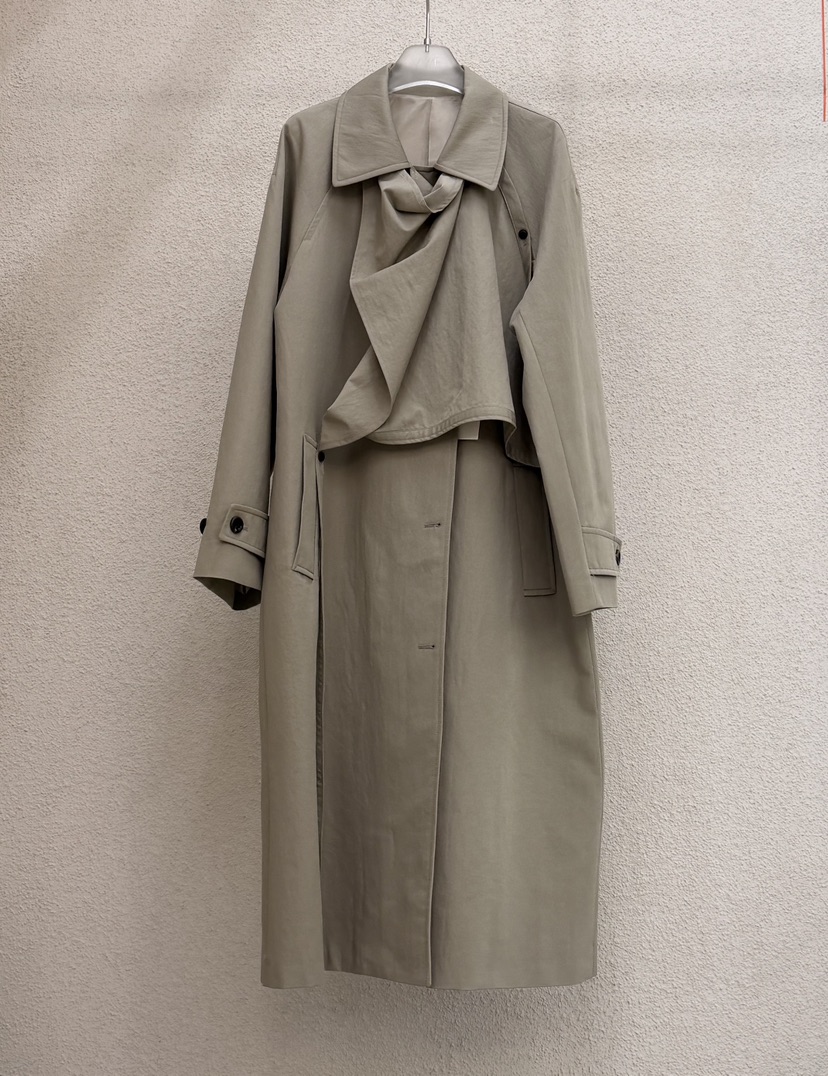 MWE韓國直郵㊣女士新款休閑真品時尚熱賣職業26春夏長款風衣春款MWE長款風衣圖色3