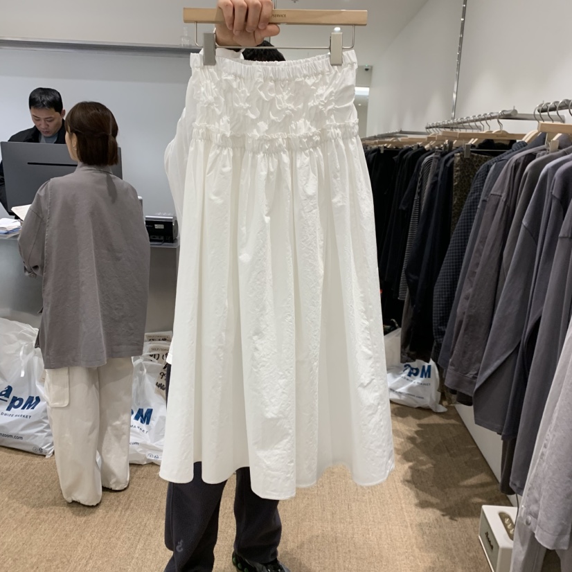 SELF SERVICE㊣東大門實拍女士新款職業人氣休閑熱賣時尚長裙SELF SERVICE長裙圖色2