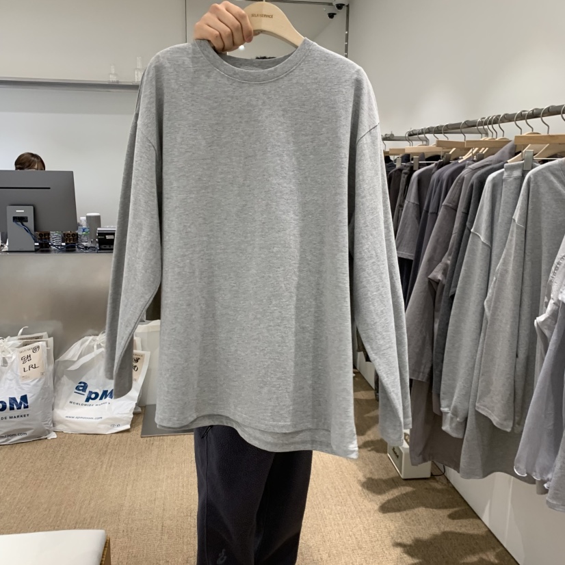 SELF SERVICE㊣東大門代購女士新品時尚26春夏真品長袖T恤SELF SERVICE長袖T恤圖色2