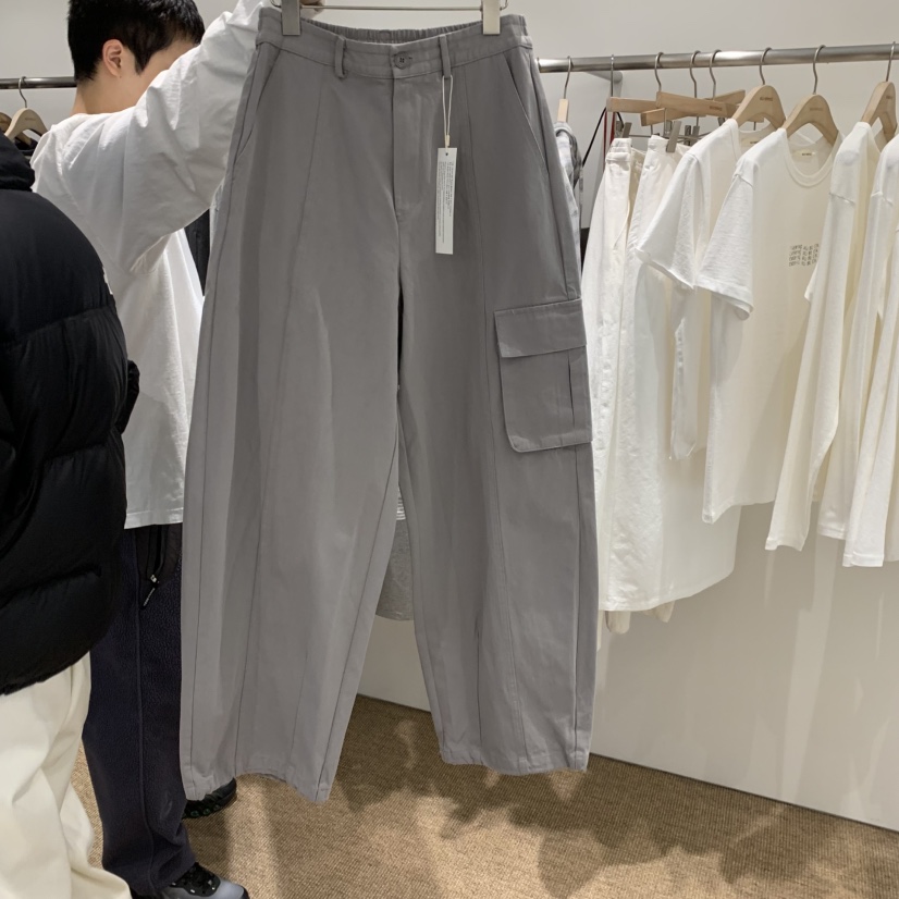 SELF SERVICE㊣東大門代購女士新品26春夏人氣職業熱賣休閑褲SELF SERVICE休閑褲圖色2