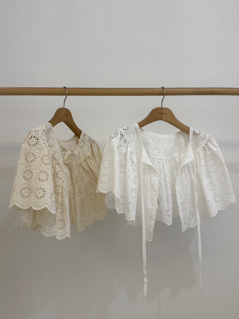 BY CHAPTER東大門直郵㊣女裝新品熱賣圍巾披肩不含內搭披肩春款蕾絲BY Chapter圍巾/披肩