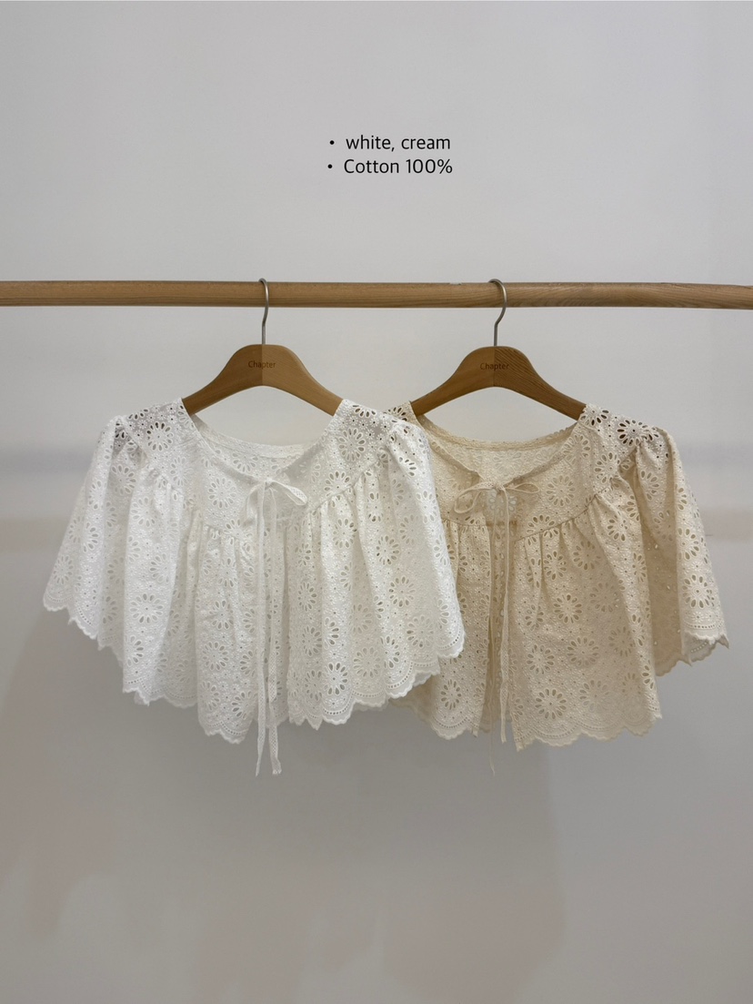 BY CHAPTER東大門直郵㊣女裝新品熱賣圍巾披肩不含內搭披肩春款蕾絲BY Chapter圍巾/披肩