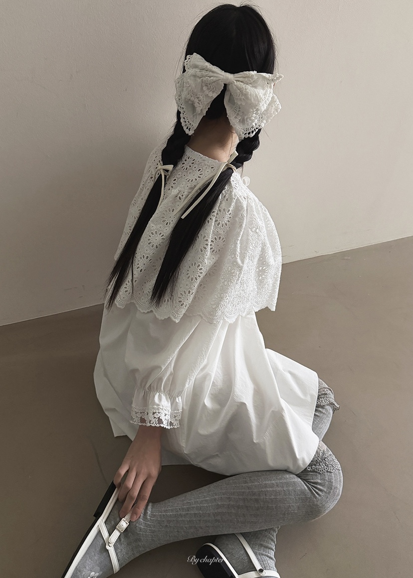 BY CHAPTER東大門直郵㊣女裝新品熱賣圍巾披肩不含內搭披肩春款蕾絲BY Chapter圍巾/披肩