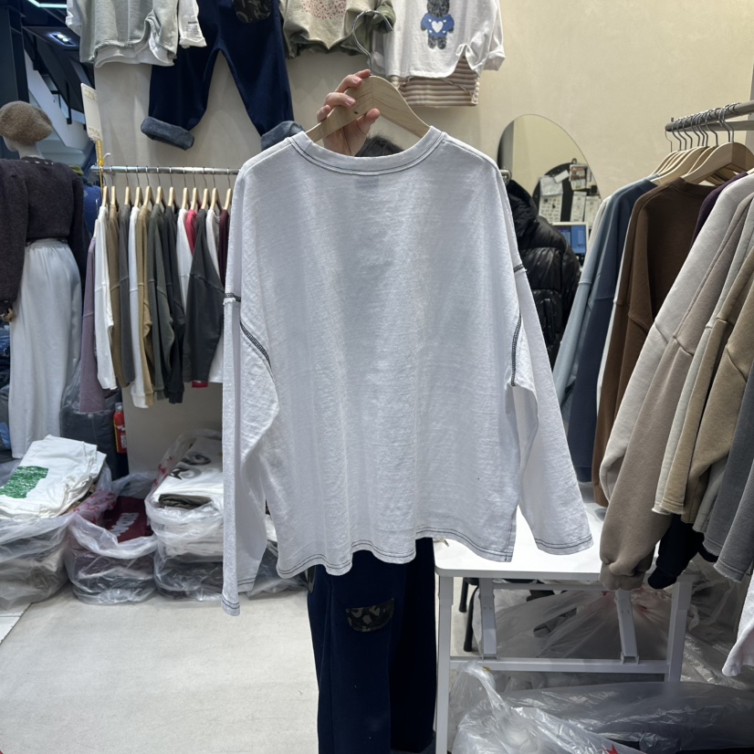 REPLAY韓國直郵㊣女士新款職業時尚26春夏熱賣休閑推薦長袖T恤REPLAY長袖T恤