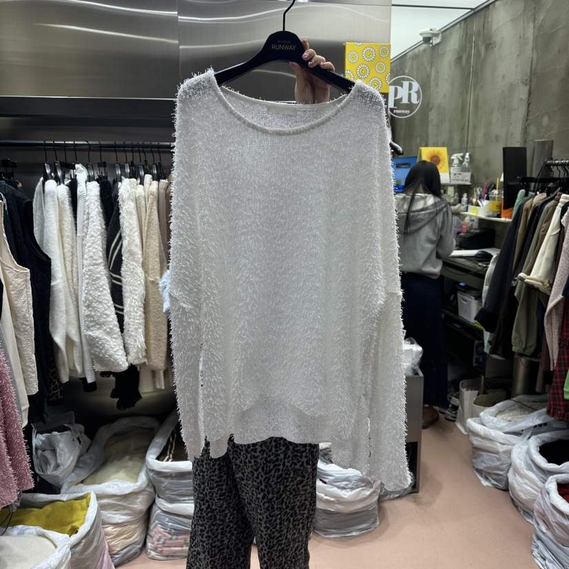 RUNWAY-런웨이韓國直郵㊣女士新款人氣真品26春夏針織衫春款RUNWAY針織衫圖色1