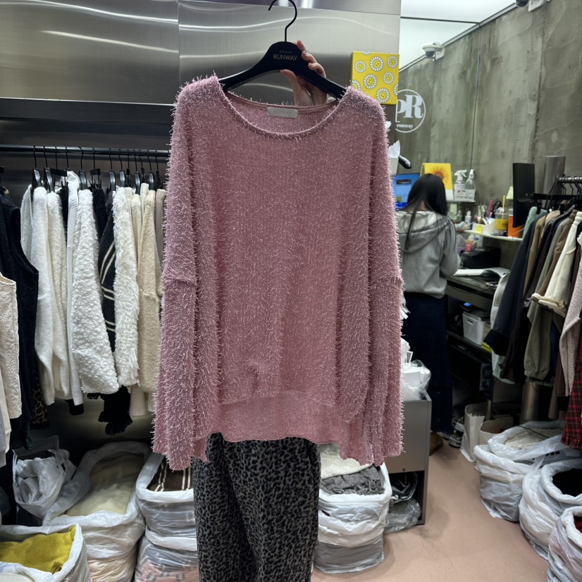 RUNWAY-런웨이韓國直郵㊣女士新款人氣真品26春夏針織衫春款RUNWAY針織衫圖色2