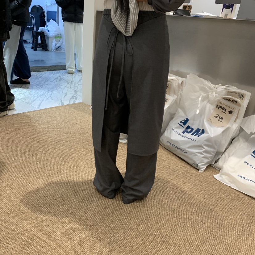 SELF SERVICE韓國代購㊣女士新款人氣休閑職業熱賣真品裙褲SELF SERVICE裙褲