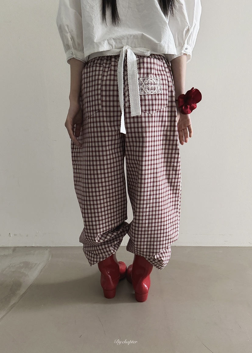 BY CHAPTER東大門直郵㊣女裝新款時尚真品熱賣休閑休閑褲春款BY Chapter休閑褲