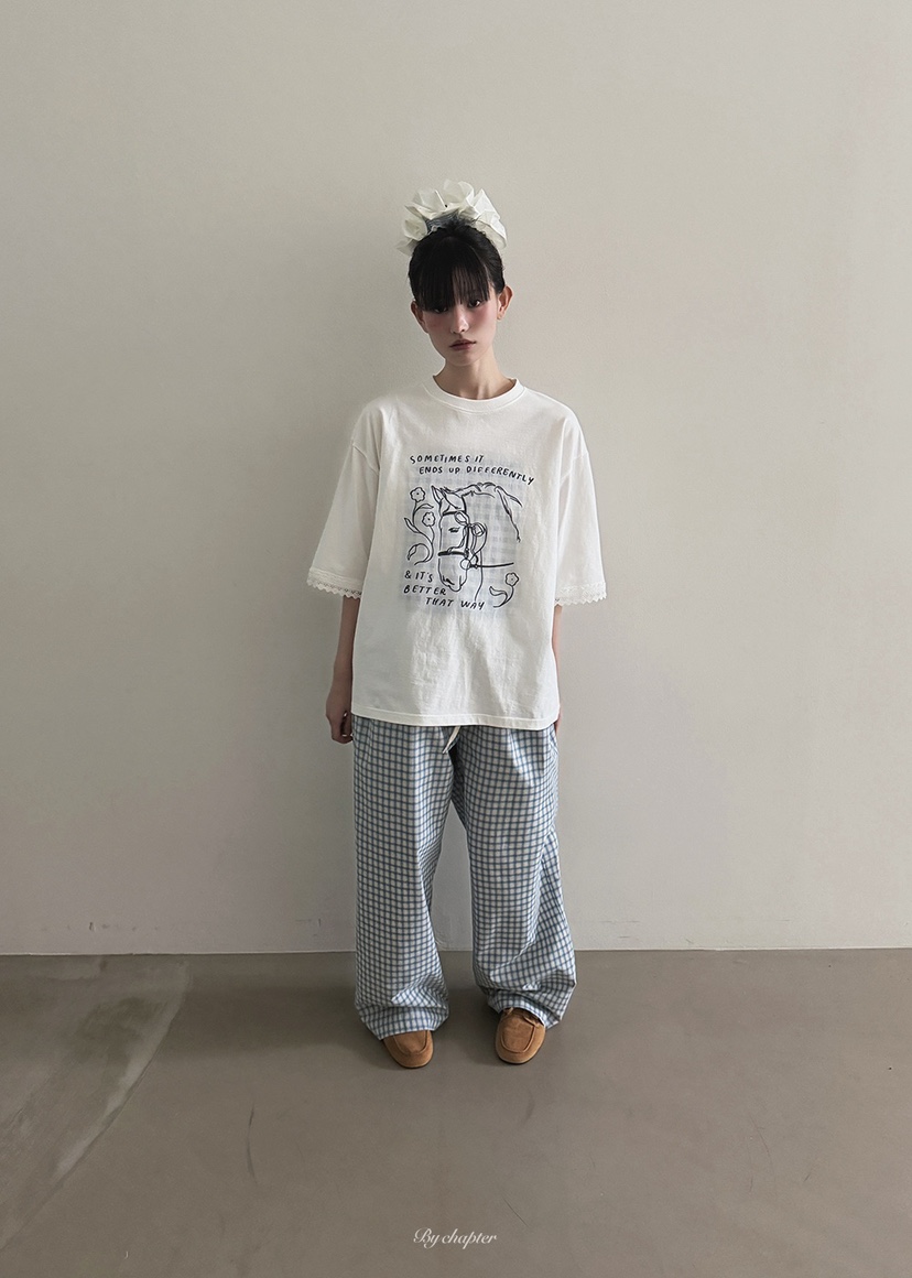 BY CHAPTER東大門直郵㊣女裝新款時尚真品熱賣休閑休閑褲春款BY Chapter休閑褲