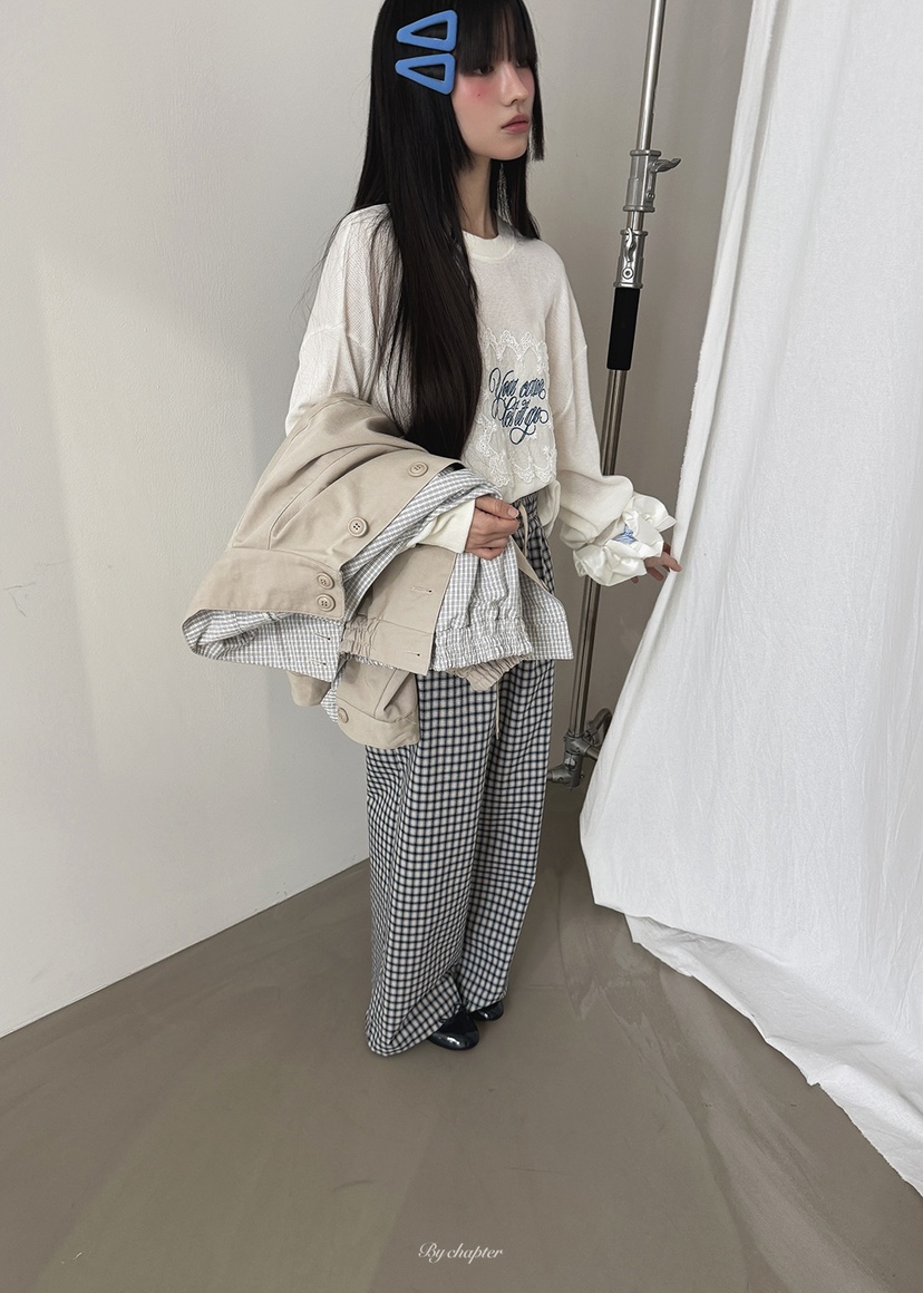 BY CHAPTER東大門直郵㊣女裝新款時尚真品熱賣休閑休閑褲春款BY Chapter休閑褲