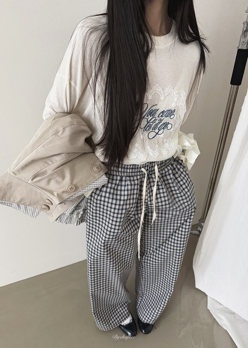 BY CHAPTER東大門直郵㊣女裝新款時尚真品熱賣休閑休閑褲春款BY Chapter休閑褲