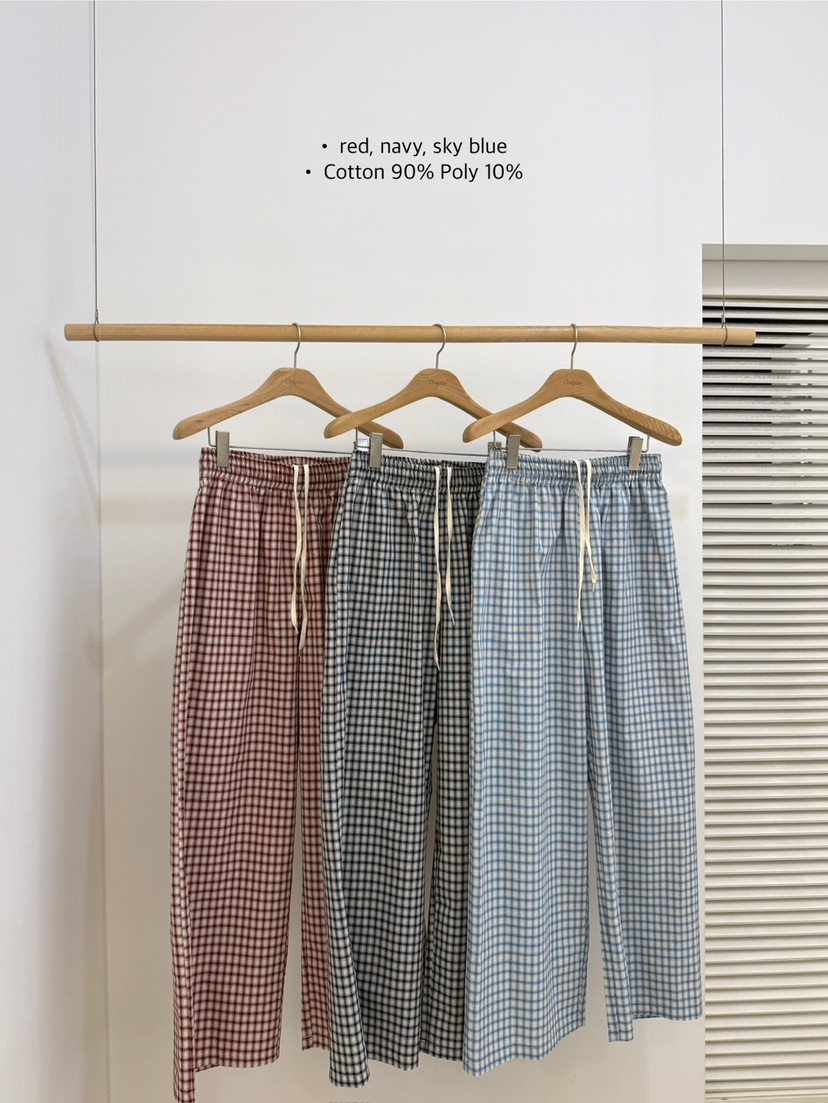 BY CHAPTER東大門直郵㊣女裝新款時尚真品熱賣休閑休閑褲春款BY Chapter休閑褲圖色1左一色