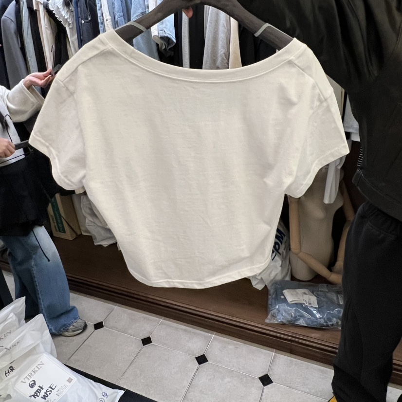 VIRKIN㊣東大門實拍女士新款人氣熱賣26春夏推薦真品職業T恤VIRKINT恤