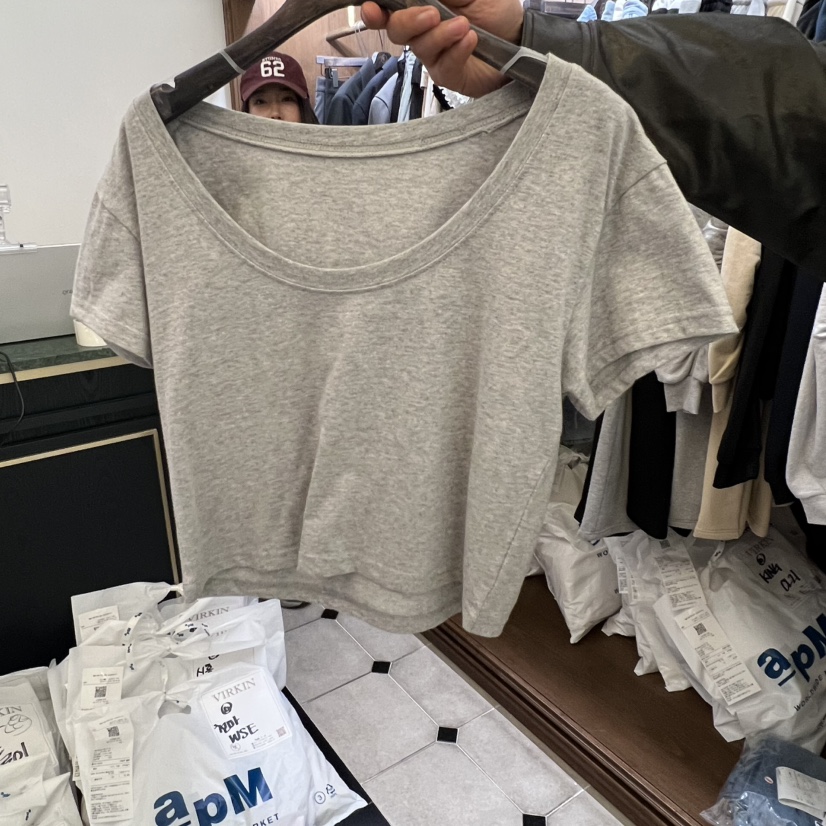 VIRKIN㊣東大門實拍女士新款人氣熱賣26春夏推薦真品職業T恤VIRKINT恤圖色2