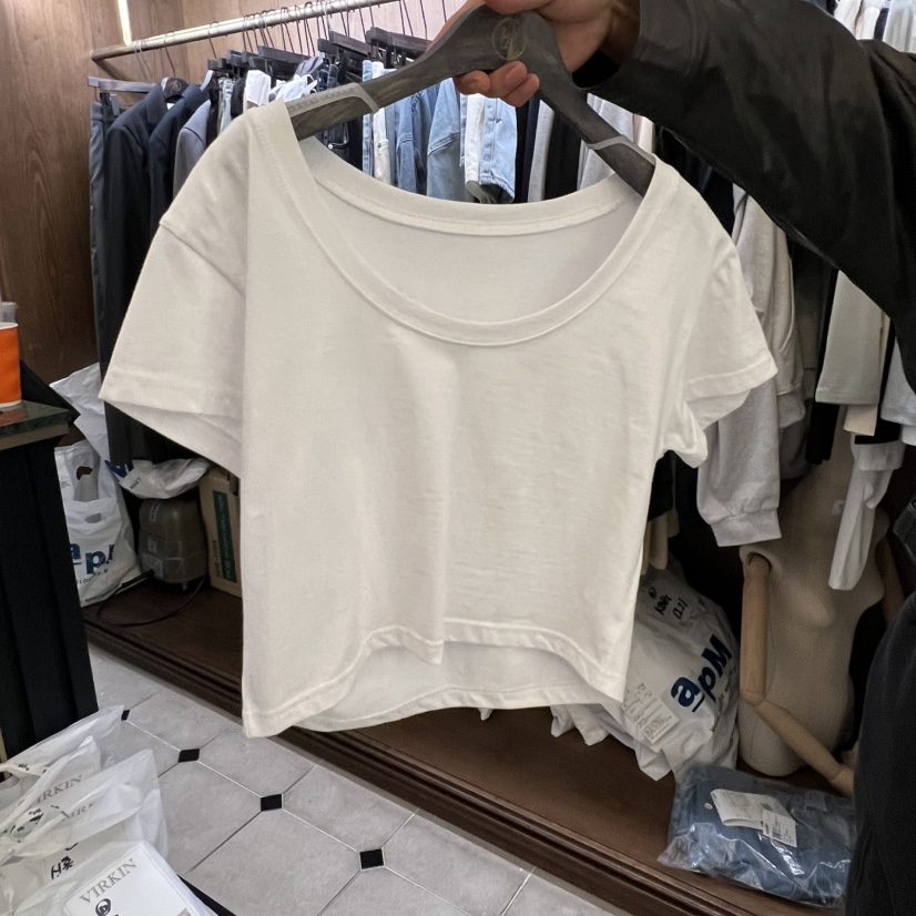 VIRKIN㊣東大門實拍女士新款人氣熱賣26春夏推薦真品職業T恤VIRKINT恤圖色3