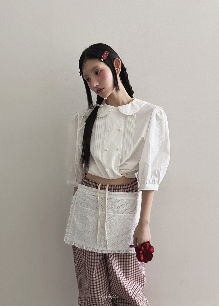 BY CHAPTER東大門直郵㊣女士新款熱賣職業休閑襯衫蕾絲衫春款BY Chapter襯衫/蕾絲衫