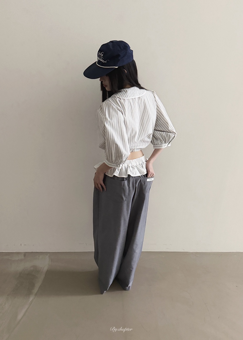 BY CHAPTER東大門直郵㊣女士新款熱賣職業休閑襯衫蕾絲衫春款BY Chapter襯衫/蕾絲衫