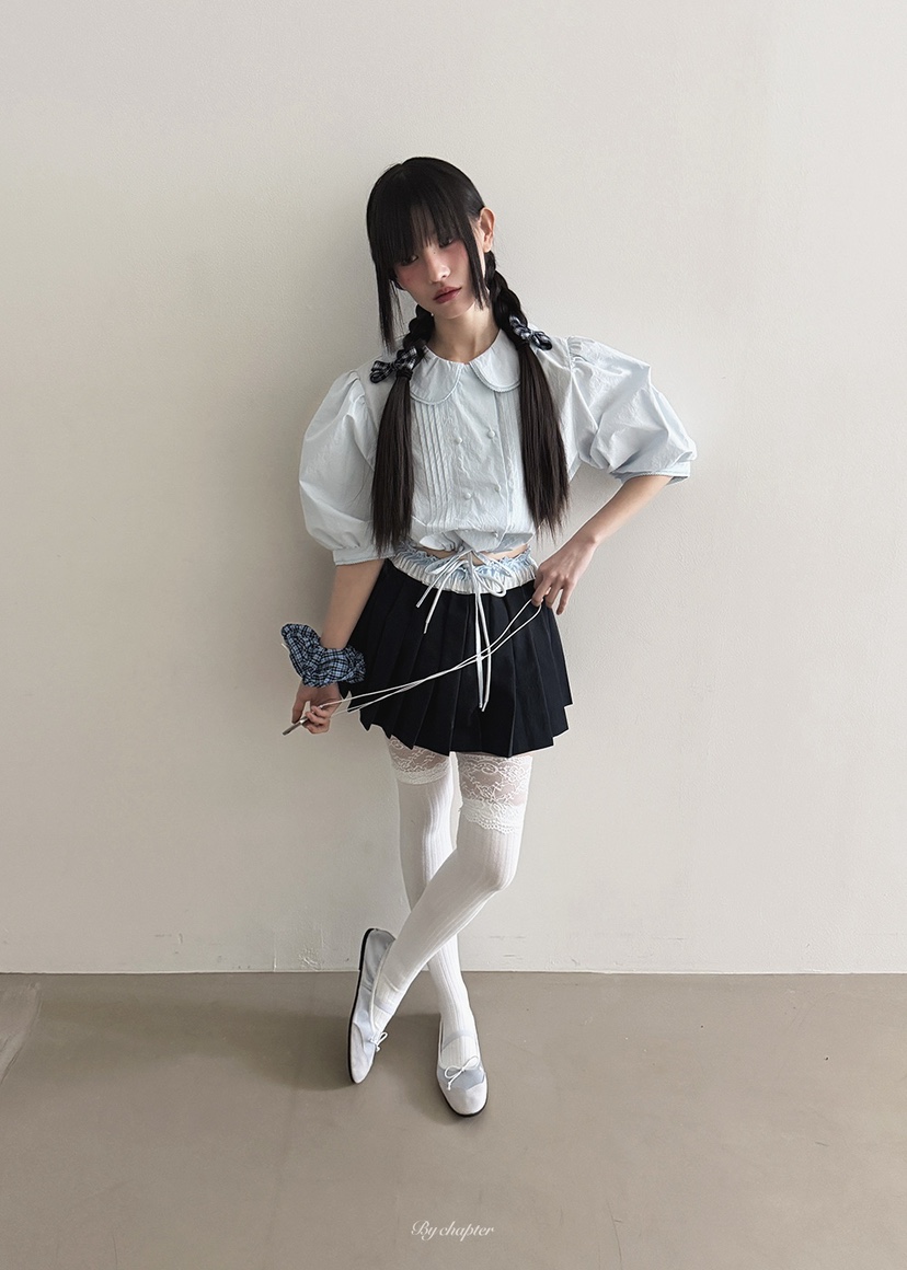 BY CHAPTER東大門直郵㊣女士新款熱賣職業休閑襯衫蕾絲衫春款BY Chapter襯衫/蕾絲衫