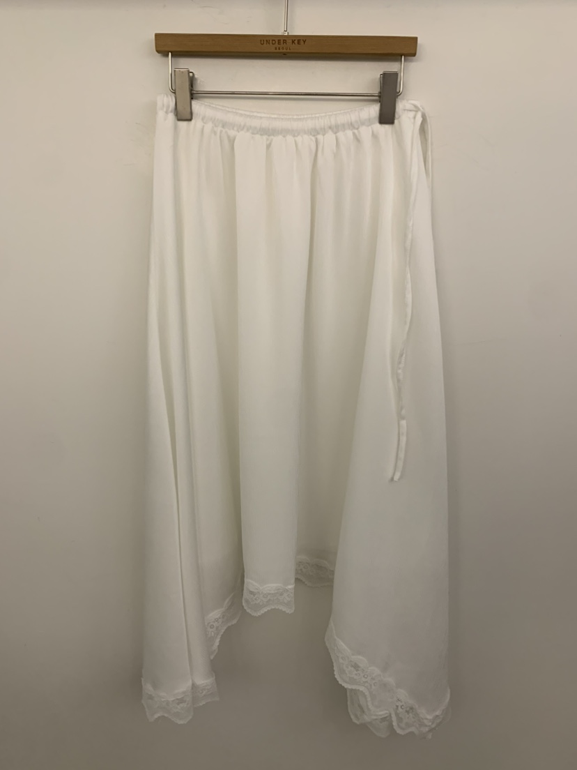 UNDER KEY韓國直郵㊣女士新款人氣時尚休閑真品26春夏長裙蕾絲UNDER KEY長裙圖色1