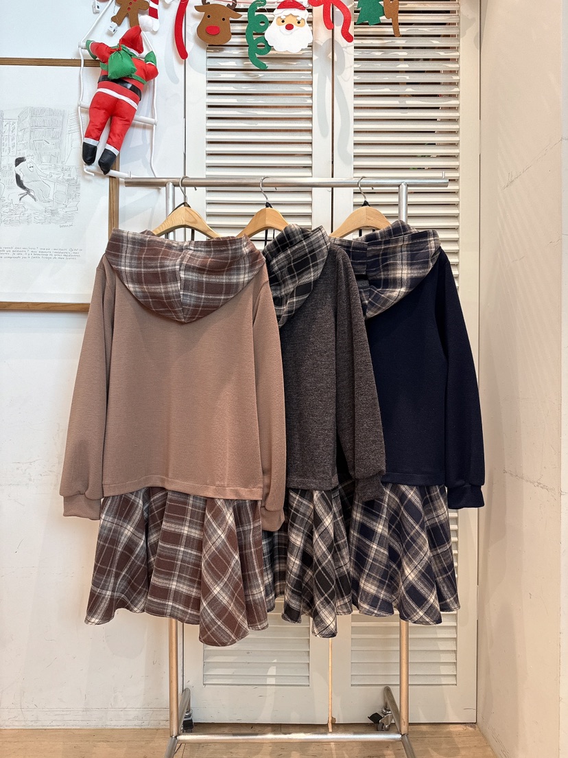 FAVE-L韓國直郵㊣女士新款人氣時尚推薦真品休閑連衣裙春款FAVE-L連衣裙