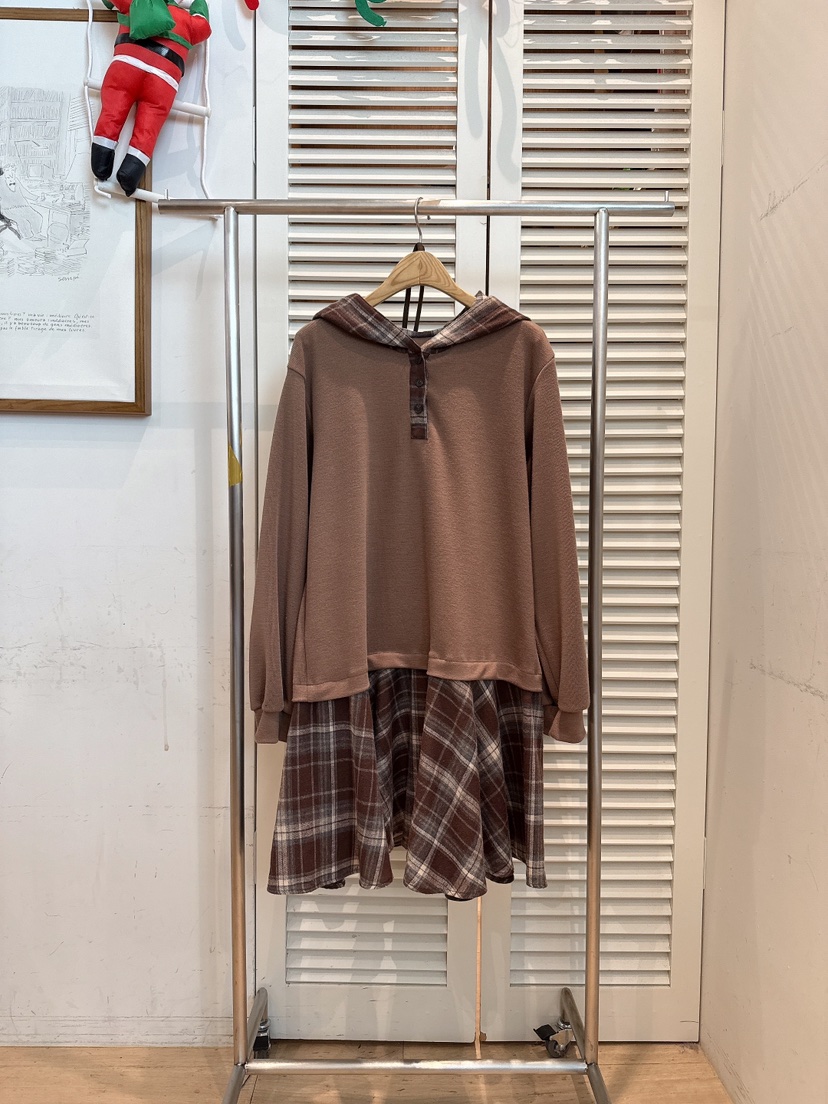 FAVE-L韓國直郵㊣女士新款人氣時尚推薦真品休閑連衣裙春款FAVE-L連衣裙圖色1