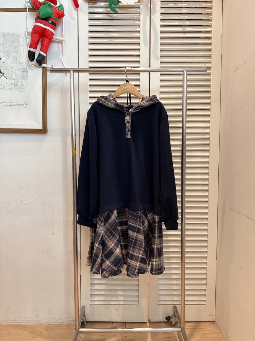 FAVE-L韓國直郵㊣女士新款人氣時尚推薦真品休閑連衣裙春款FAVE-L連衣裙圖色3