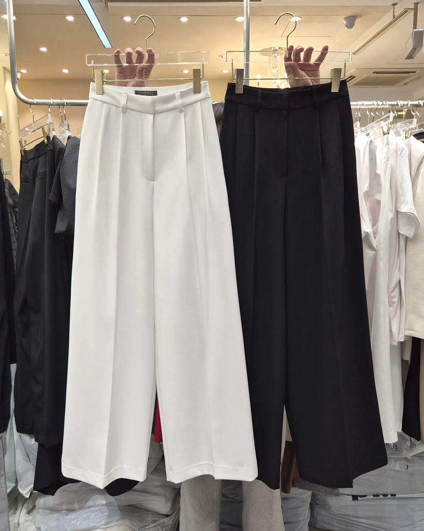 WORK SHOP韓國直郵㊣女士新品休閑時尚職業真品休閑褲春款Work_shop休閑褲