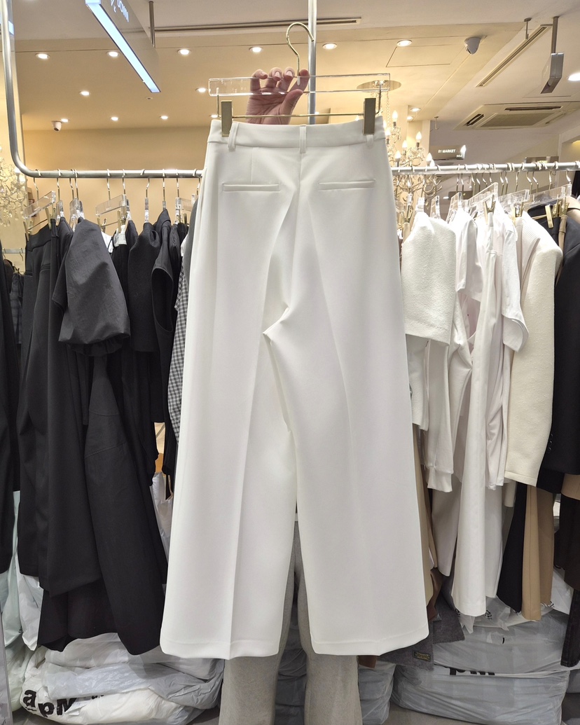 WORK SHOP韓國直郵㊣女士新品休閑時尚職業真品休閑褲春款Work_shop休閑褲