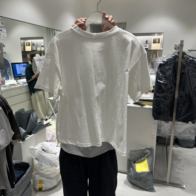 COMBO㊣東大門實拍女裝新品推薦休閑時尚26春夏真品T恤春款COM_BOT恤