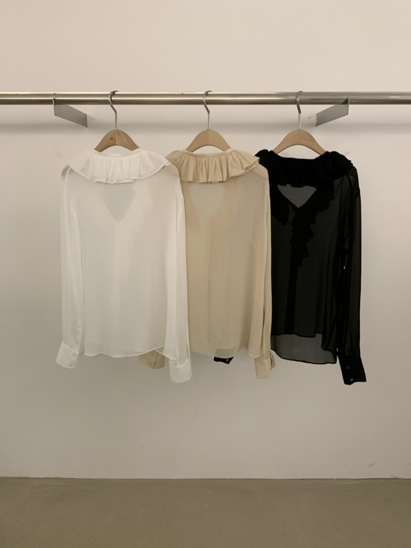 UNDER KEY韓國直郵㊣女士新款熱賣真品人氣襯衫蕾絲衫天絲UNDER KEY襯衫/蕾絲衫