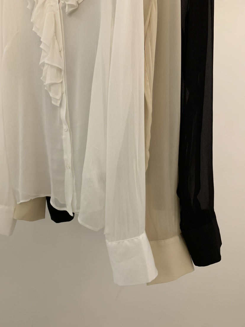 UNDER KEY韓國直郵㊣女士新款熱賣真品人氣襯衫蕾絲衫天絲UNDER KEY襯衫/蕾絲衫