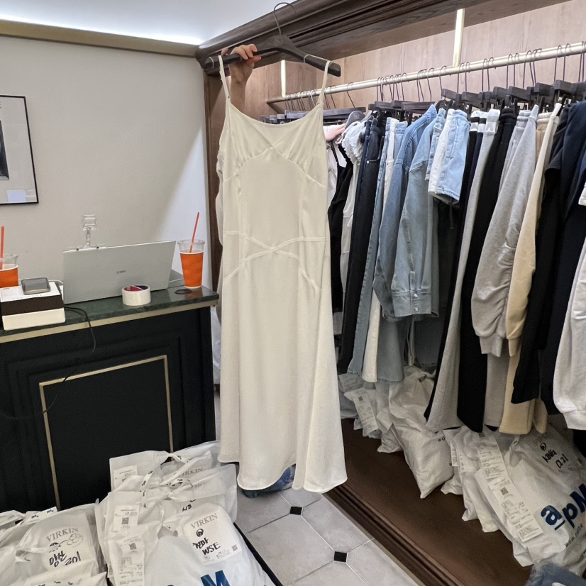 VIRKIN㊣東大門代購女士新款職業時尚熱賣人氣推薦26春夏連衣裙VIRKIN連衣裙圖色1