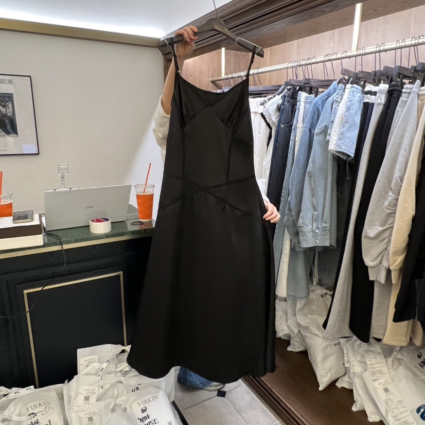 VIRKIN㊣東大門代購女士新款職業時尚熱賣人氣推薦26春夏連衣裙VIRKIN連衣裙圖色2