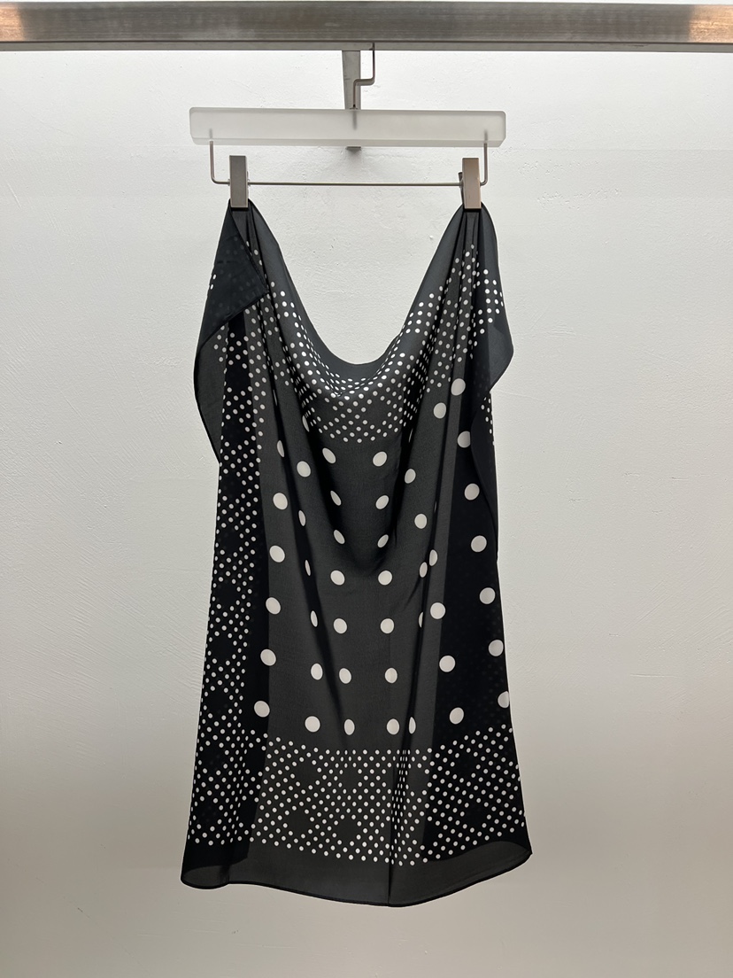 WEARABLE-L韓國代購㊣女裝新款時尚休閑26春夏圍巾披肩春款WEARABLE圍巾/披肩圖色2黑