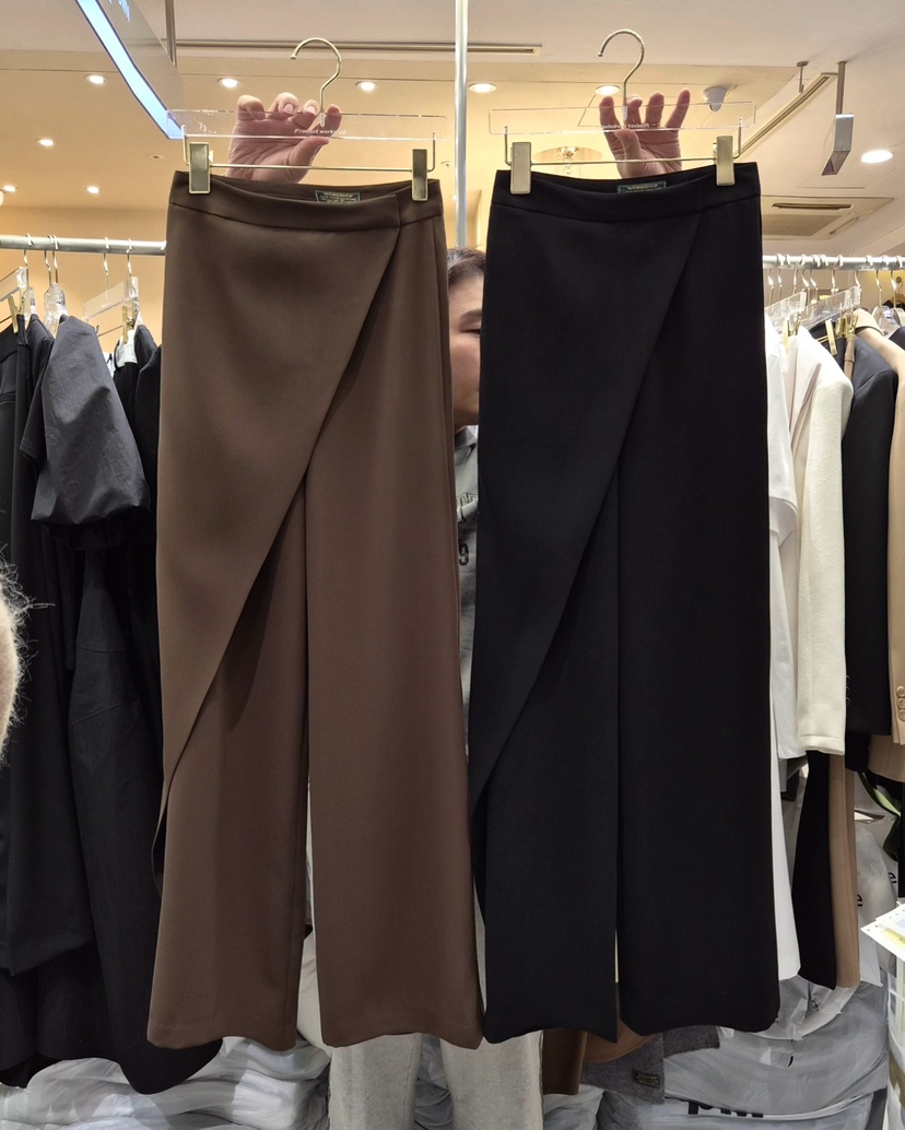 WORK SHOP東大門直郵㊣女士新款推薦人氣職業時尚休閑褲春款Work_shop休閑褲