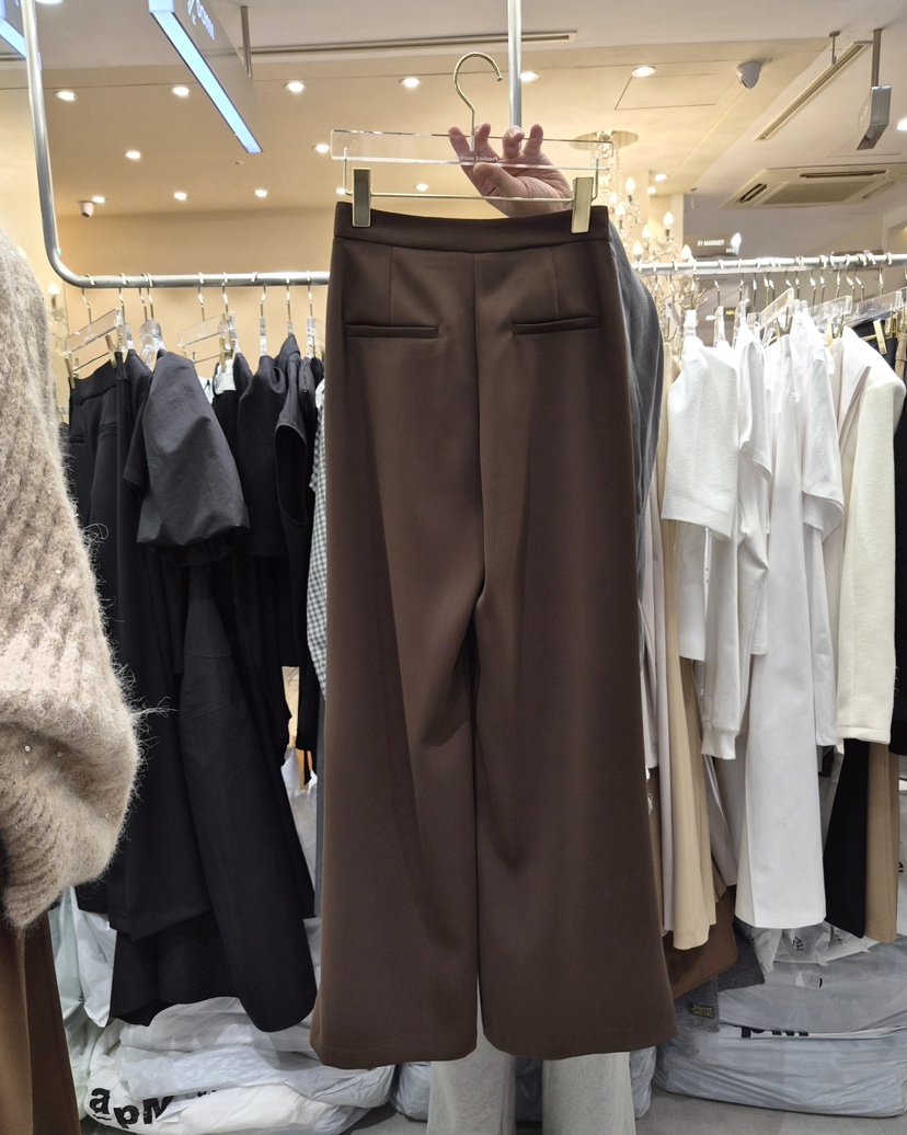 WORK SHOP東大門直郵㊣女士新款推薦人氣職業時尚休閑褲春款Work_shop休閑褲