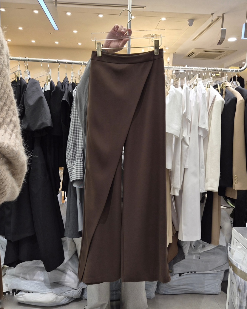 WORK SHOP東大門直郵㊣女士新款推薦人氣職業時尚休閑褲春款Work_shop休閑褲圖色1