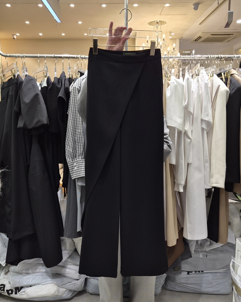 WORK SHOP東大門直郵㊣女士新款推薦人氣職業時尚休閑褲春款Work_shop休閑褲圖色2