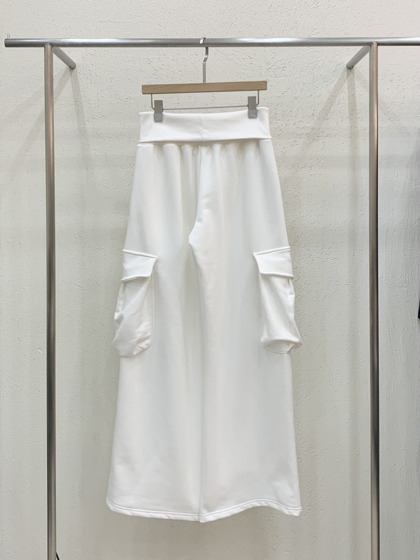 LIGHT AND SALT㊣東大門代購女裝新款推薦休閑褲闊腿褲口袋LIGHT AND SALT休閑褲