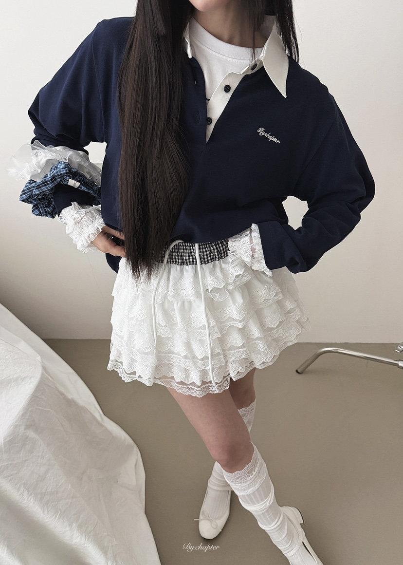 BY CHAPTER㊣東大門代購女裝新品真品職業熱賣長袖T恤春款BY Chapter長袖T恤