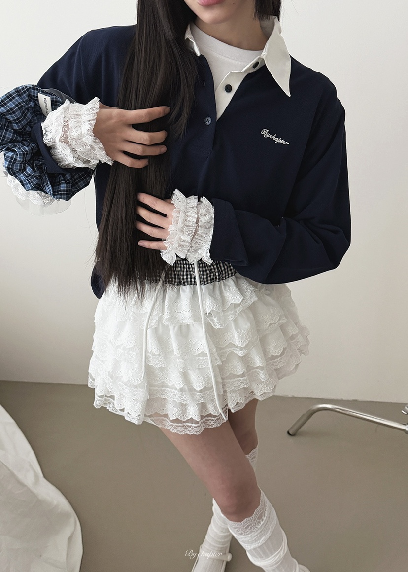 BY CHAPTER㊣東大門代購女裝新品真品職業熱賣長袖T恤春款BY Chapter長袖T恤