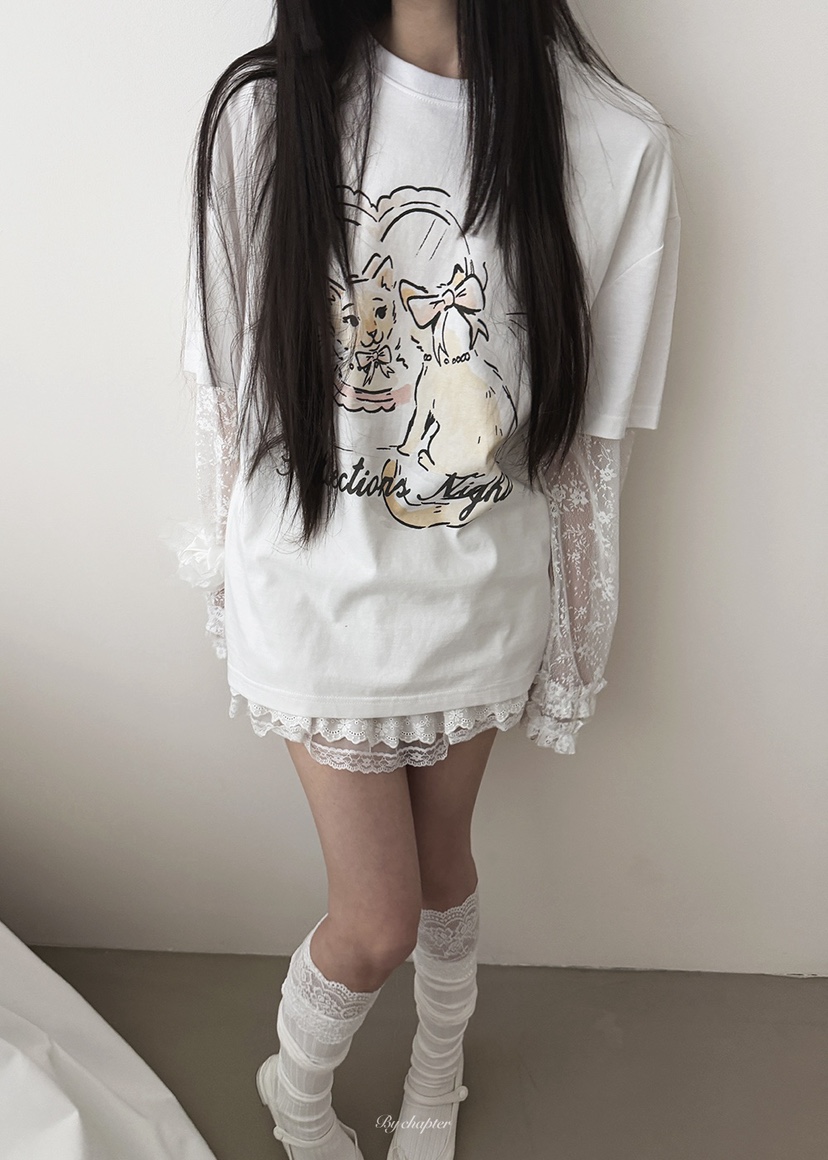 BY CHAPTER東大門直郵㊣女裝新款休閑26春夏人氣長袖T恤春款BY Chapter長袖T恤